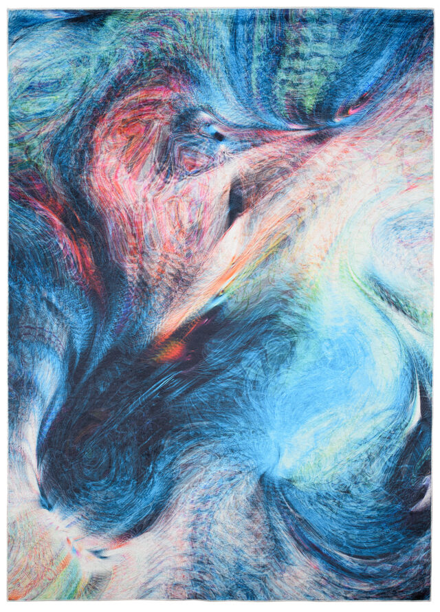 Vloerkleed Toscana Abstract Veelkleurig Antislip
