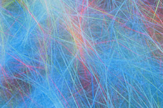 Vloerkleed Toscana Abstract Neon Net Antislip