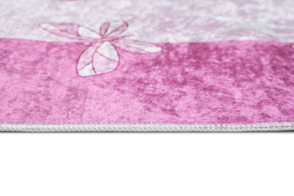 Vloerkleed Emma Kinderkamer Roze Kasteel Prinses Antislip