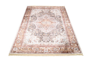 Vloerkleed Victoria Kwastjes Klassiek Beige Crème