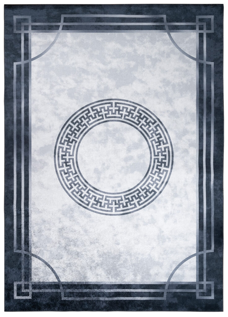Vloerkleed Victoria Grijs Grieks Patroon Antislip