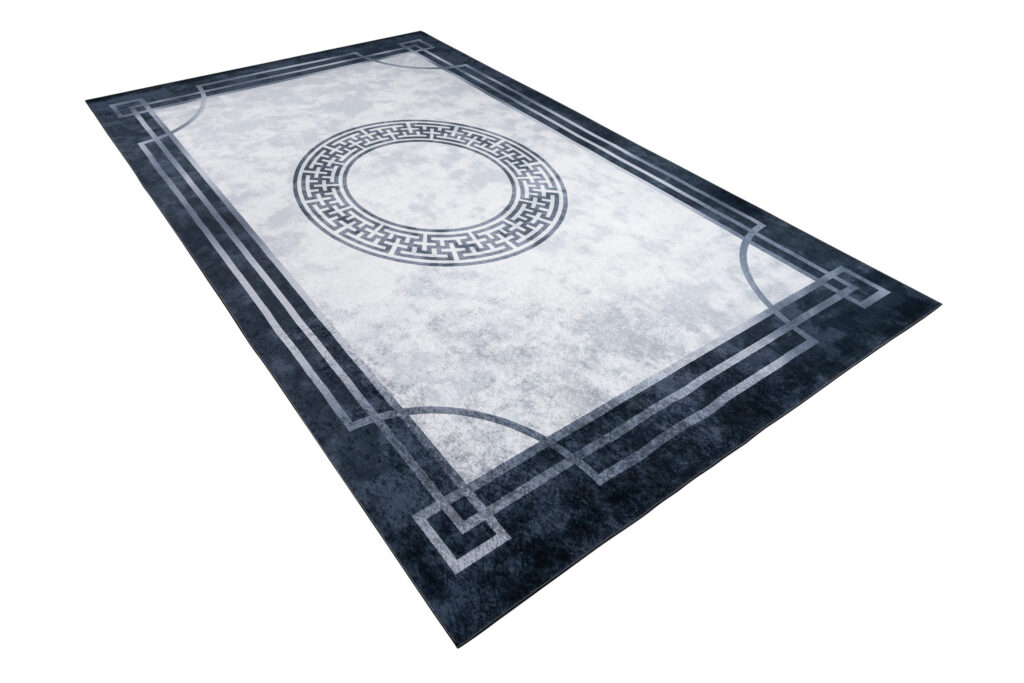 Vloerkleed Victoria Grijs Grieks Patroon Antislip