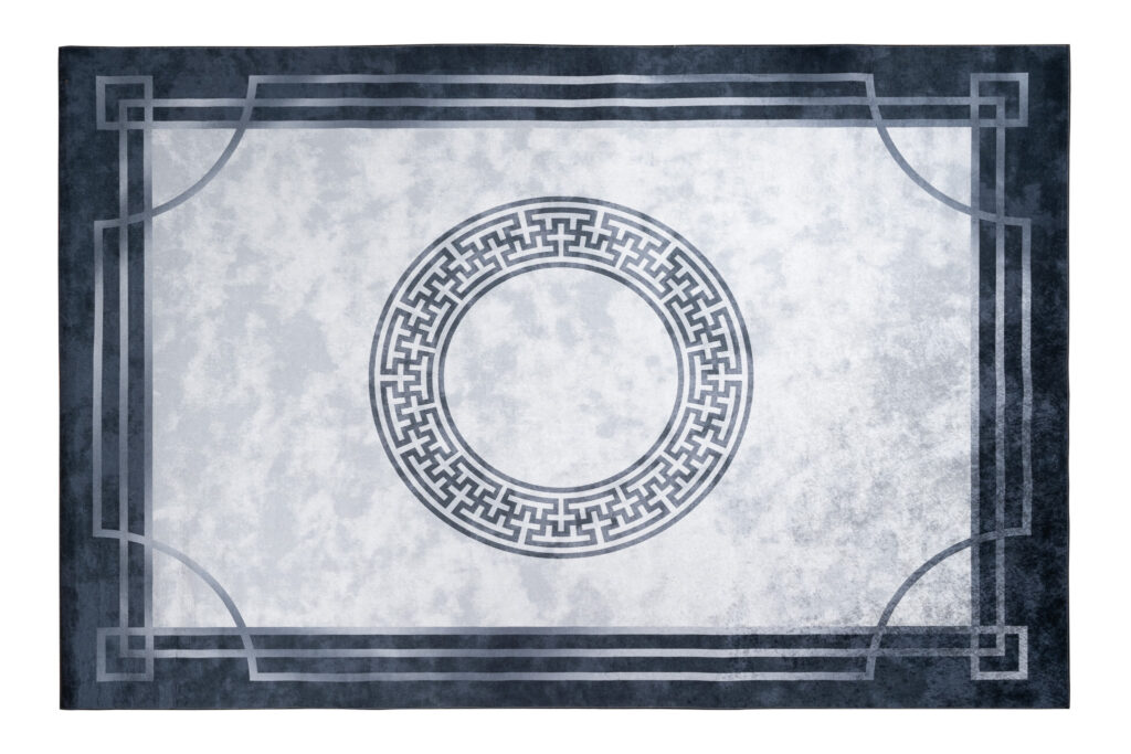 Vloerkleed Victoria Grijs Grieks Patroon Antislip