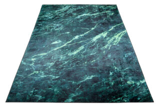 Vloerkleed Toscana Abstract Donker Groen