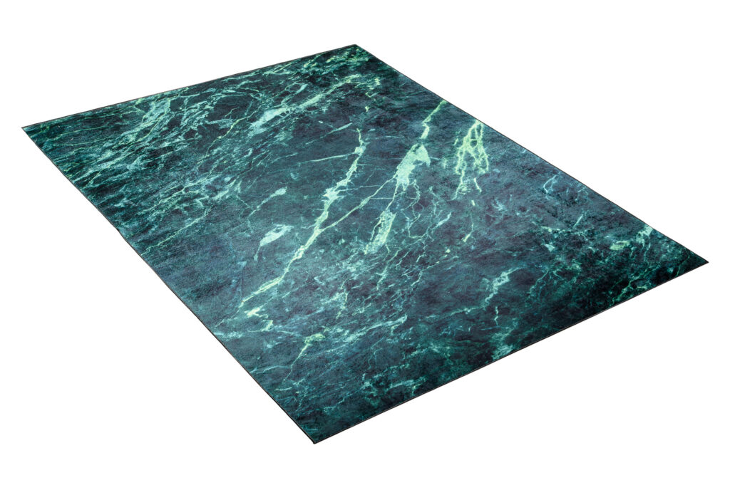 Vloerkleed Toscana Abstract Donker Groen