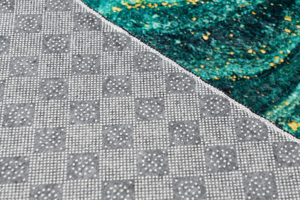 Vloerkleed Toscana Smaragd Gouden Antislip