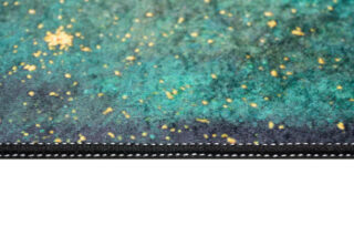 Vloerkleed Toscana Smaragd Gouden Antislip