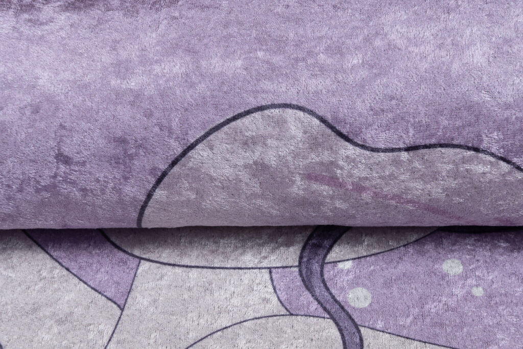 Vloerkleed Emma Kinderkamer Paars Ballerina Antislip