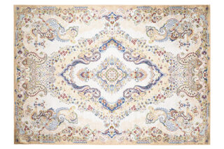Vloerkleed Victoria Crème Marineblauw Traditioneel
