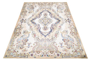 Vloerkleed Victoria Crème Marineblauw Traditioneel