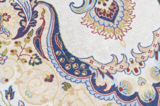 Vloerkleed Victoria Crème Marineblauw Traditioneel