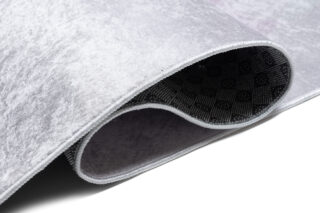 Vloerkleed Emma Roze Grijs Meisje Poes Antislip