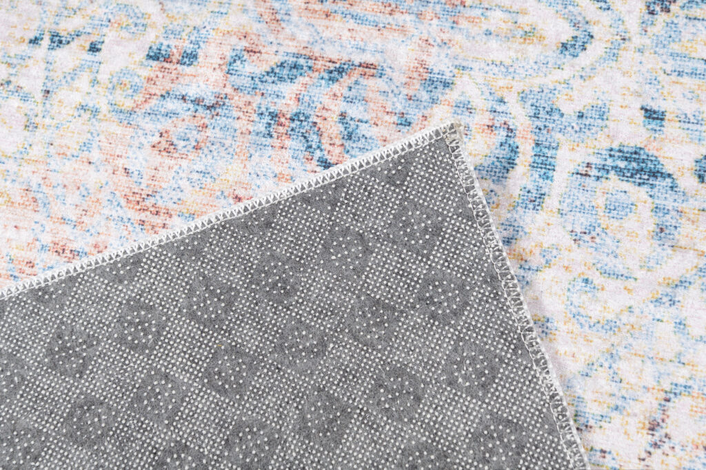 Vloerkleed Toscana Vintage Blauw Beige Ornamenten