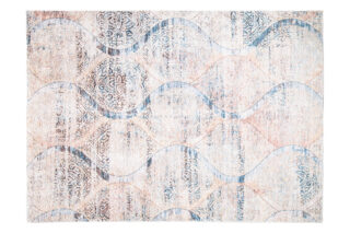 Vloerkleed Toscana Vintage Blauw Beige Ornamenten