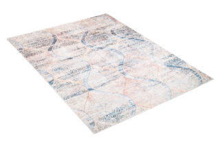 Vloerkleed Toscana Vintage Blauw Beige Ornamenten