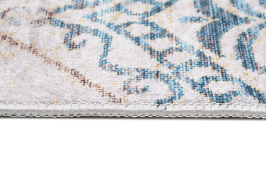 Vloerkleed Toscana Vintage Blauw Beige Ornamenten