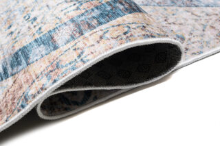 Vloerkleed Toscana Vintage Blauw Beige Ornamenten
