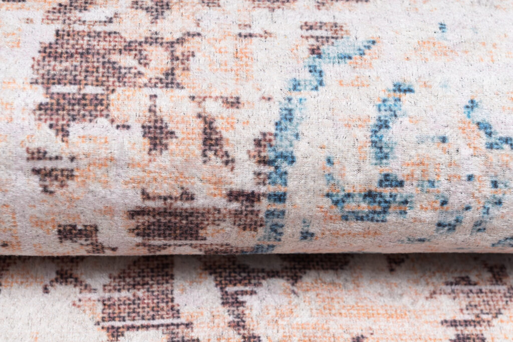 Vloerkleed Toscana Vintage Blauw Beige Antislip