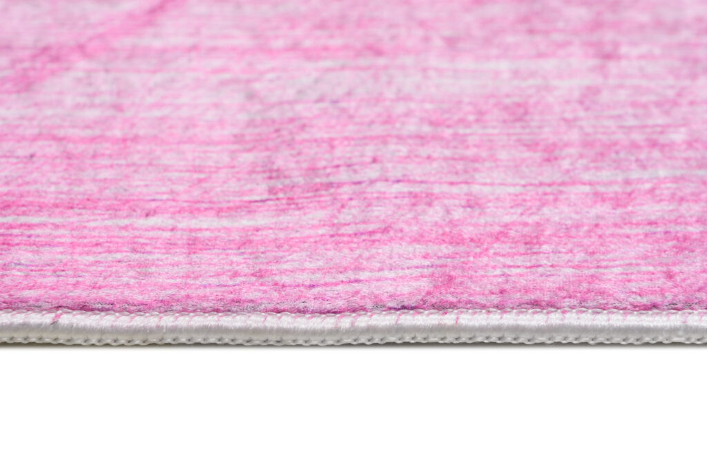 Vloerkleed Toscana Roze Blauw Abstract Lijnen