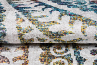 Vloerkleed Toscana Vintage Veelkleurig Rond Rozetten