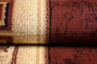 Vloerkleed Atlas Bruin Beige Klassiek Frame
