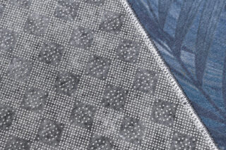 Vloerkleed Toscana Grafiet Goud Bladeren