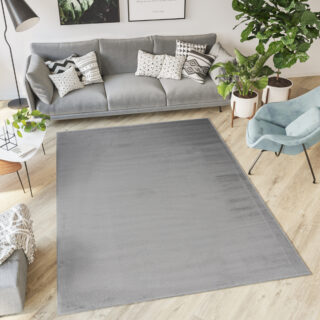 Vloerkleed Luxury Grijs Effen Laagpolig