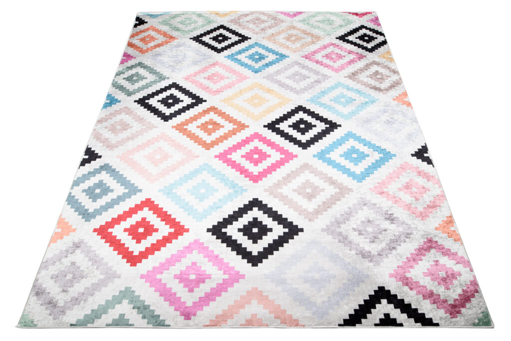 Vloerkleed Toscana Veelkleurig Marokkaanse Trellis