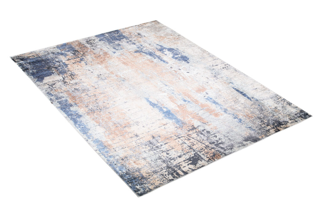 Vloerkleed Toscana Abstract Marineblauw Koper