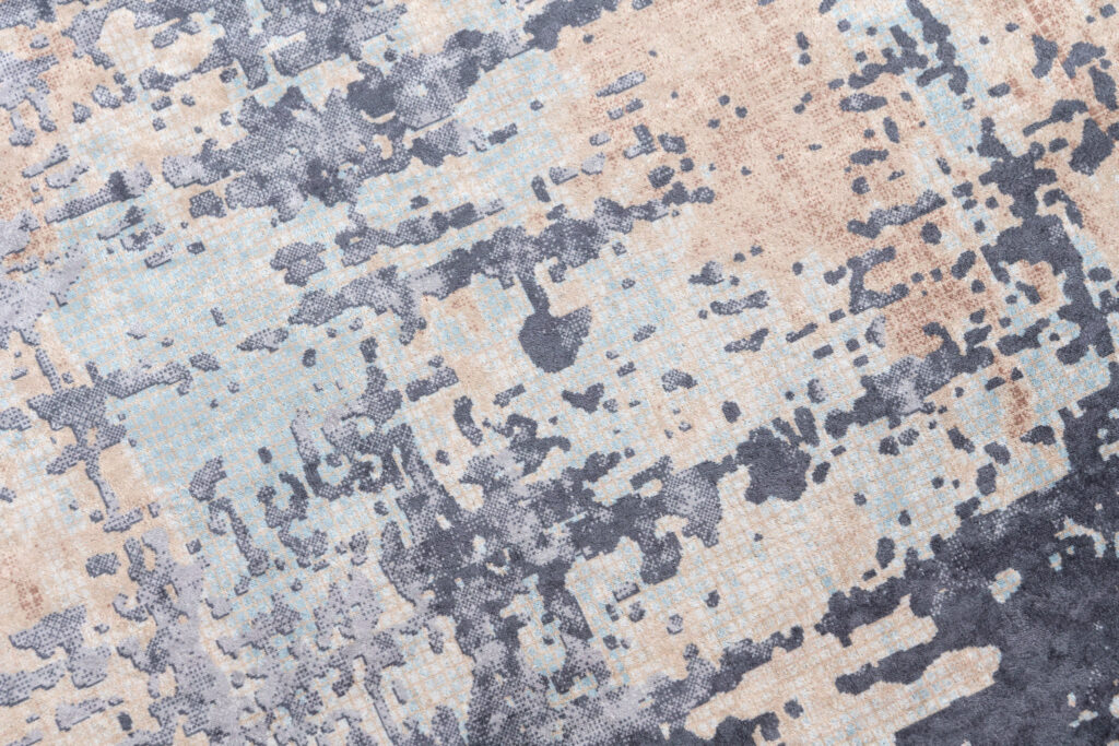 Vloerkleed Toscana Abstract Marineblauw Koper