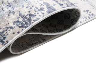 Vloerkleed Toscana Abstract Marineblauw Koper