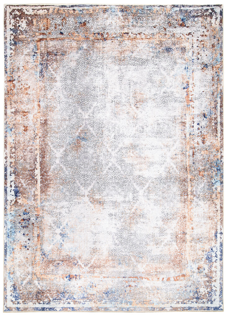 Vloerkleed Victoria Vintage Marineblauw Koper
