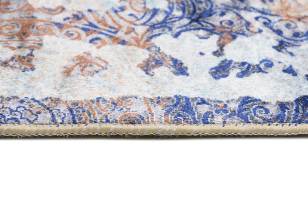 Vloerkleed Victoria Vintage Marineblauw Koper