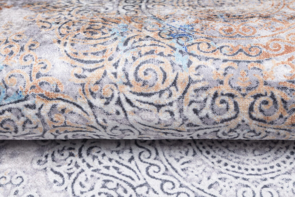 Vloerkleed Victoria Vintage Marineblauw Koper