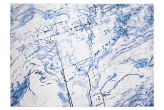 Vloerkleed Toscana Abstract Blauw Grijs