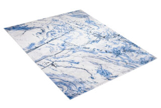 Vloerkleed Toscana Abstract Blauw Grijs