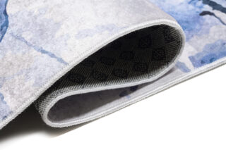 Vloerkleed Toscana Abstract Blauw Grijs