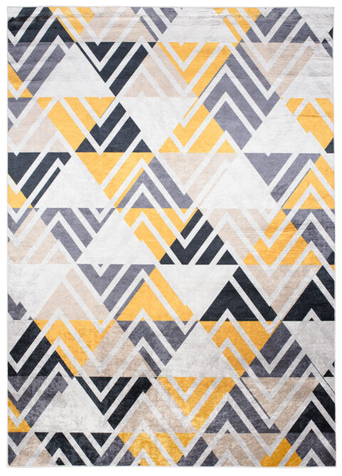 Vloerkleed Toscana Veelkleurig Driehoeken Zigzags
