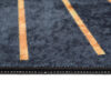 Vloerkleed Toscana Grijs Gouden Stralen Antislip