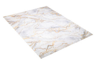 Vloerkleed Toscana Glamour Grijs Gouden Marmer