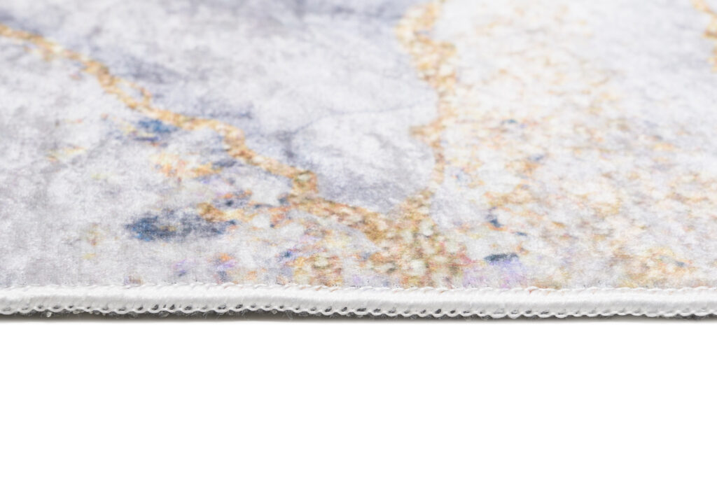 Vloerkleed Toscana Glamour Grijs Gouden Marmer