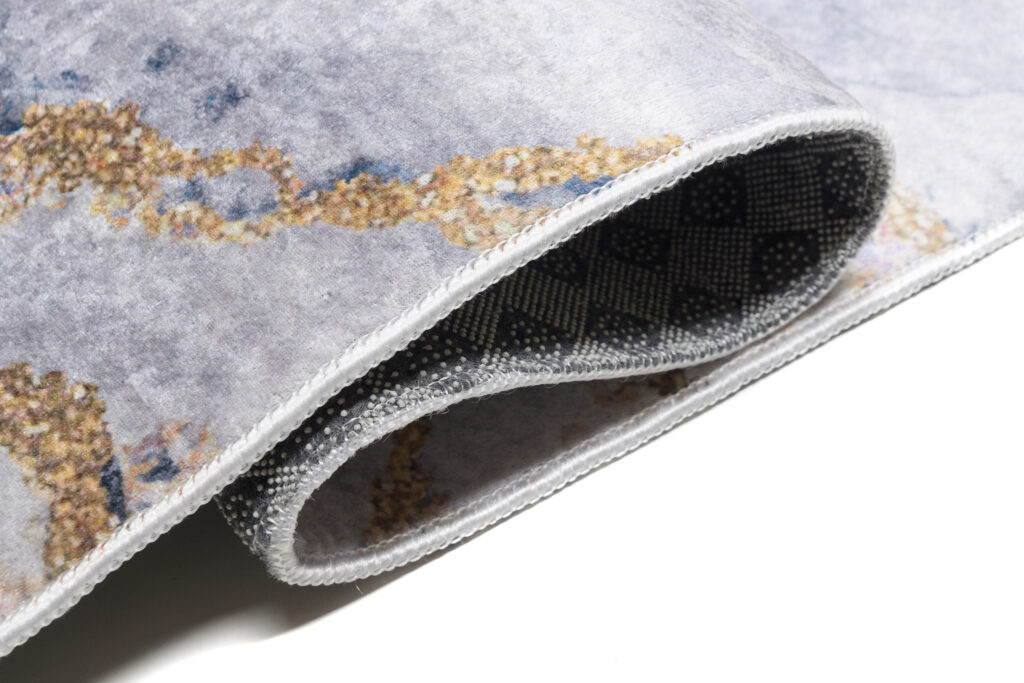 Vloerkleed Toscana Glamour Grijs Gouden Marmer