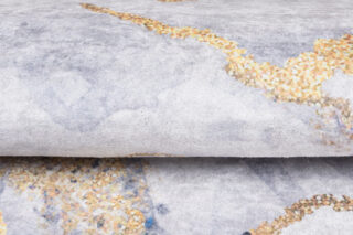 Vloerkleed Toscana Glamour Grijs Gouden Marmer