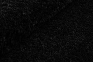 Vloerkleed Essence Rond Shaggy Monochroom Zwart