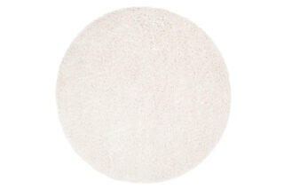 Vloerkleed Essence Rond Shaggy Monochroom Creme