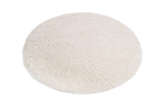 Vloerkleed Essence Rond Shaggy Monochroom Creme