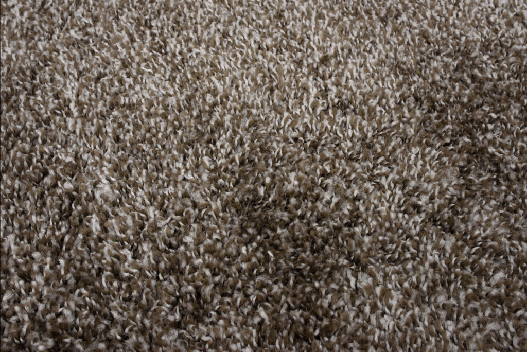 Vloerkleed Essence Rond Shaggy Taupe Grijs Melange