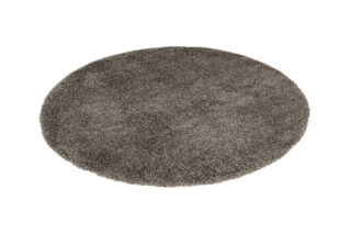 Vloerkleed Essence Rond Shaggy Taupe Grijs Melange