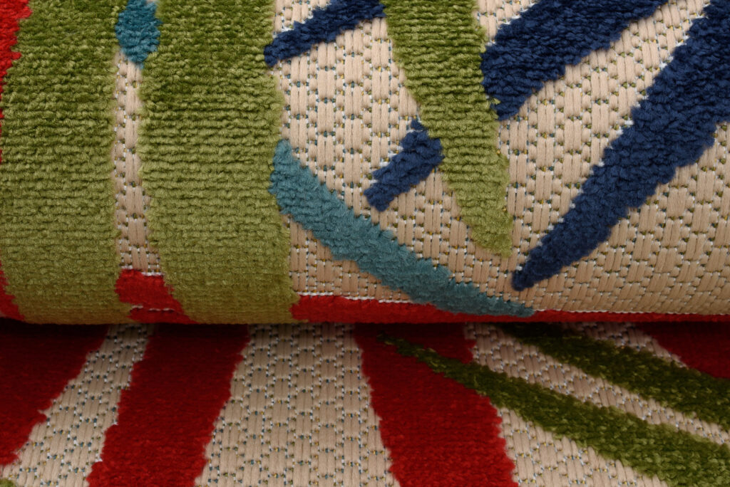 Buitenkleed Patio Veelkleurig Bladeren