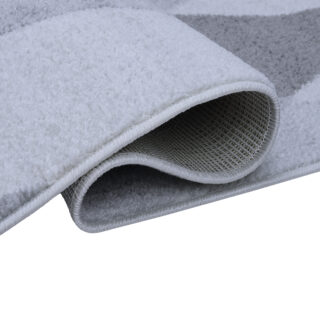 Vloerkleed Lazur Grijs Roze Geometrisch Ruiten